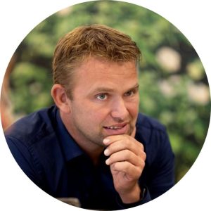 Foto van NAK organisatie adviesraadslid Gert Jan Heidemans